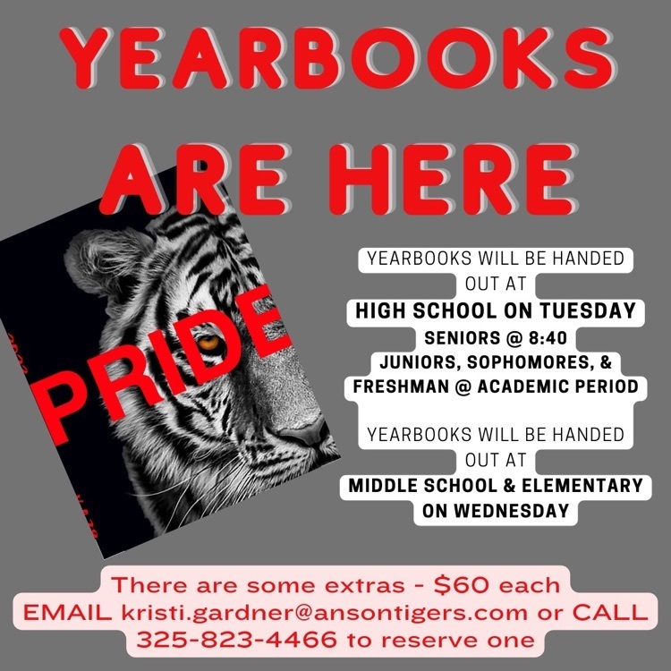 yearbook announcement 