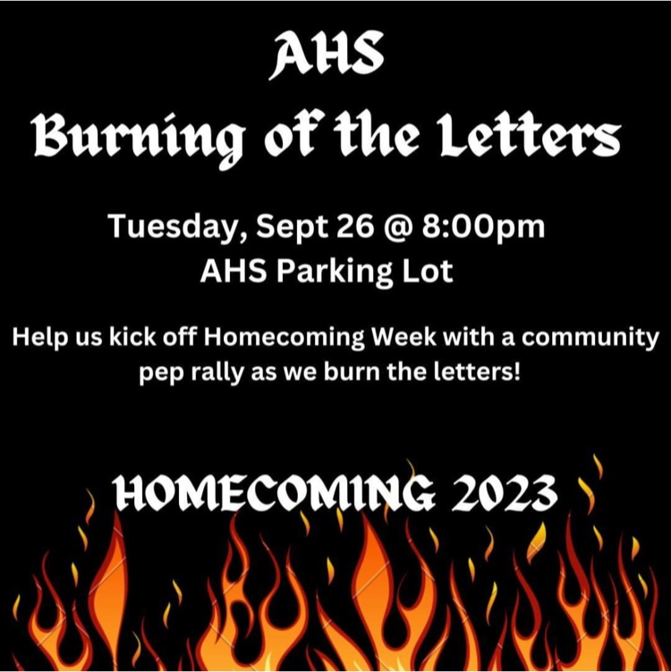 burning of the letters